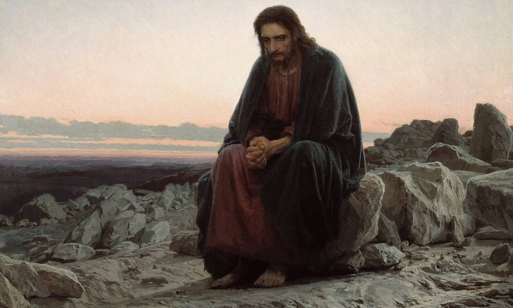 Cristo en el desierto