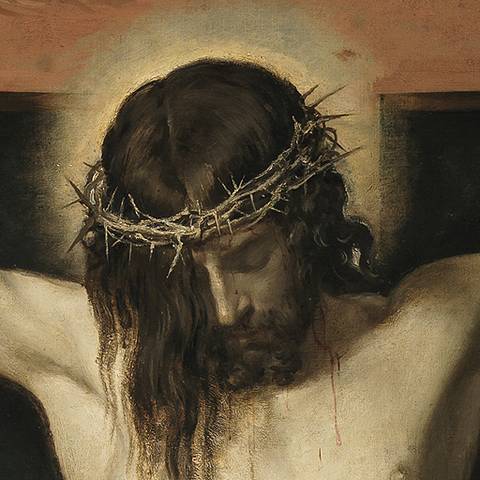 12ª Estación: Jesús muere en la cruz.