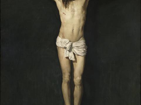 12ª Estación: Jesús muere en la cruz.