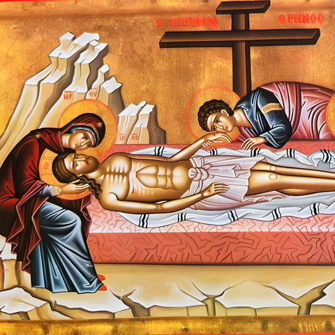 14ª estación: Jesús es sepultado