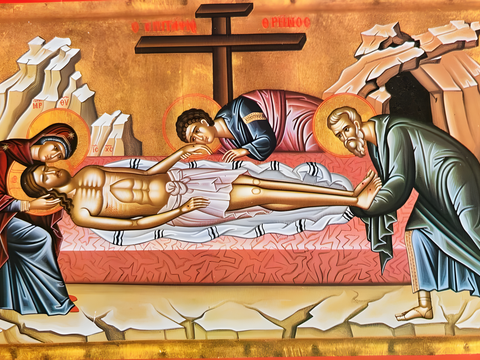 14ª estación: Jesús es sepultado