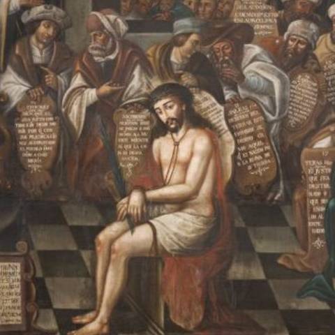 Primera Estación del Vía Crucis - Jesús es condenado a muerte