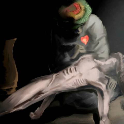 Decimocuarta estación del Vía Crucis- Jesús es Sepultado