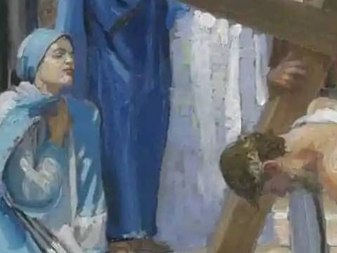 3ª Estación del Vía Crucis: Jesús cae por primera vez
