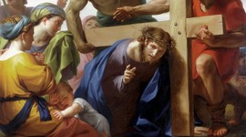 Novena estación del Vía Crucis - Jesús cae por tercera vez