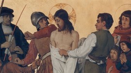 Décima estación del Vía Crucis - Jesús es despojado de sus vestiduras